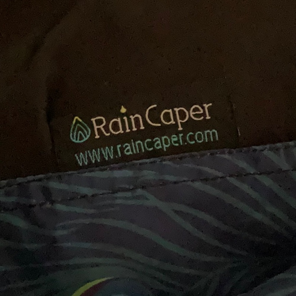 Raincaper reversible hooded rain proof poncho - Picture 8 of 8